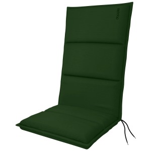 Coussin vert pour chaise haute Doppler City D.4415, 48x119cm, pour chaise de jardin.
