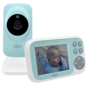 Chicco Video Baby Monitor Start mit Kamera und 3,2-Zoll-Farbdisplay zur Babyüberwachung.