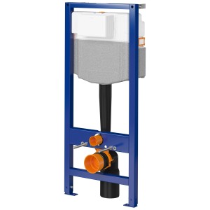 Cersanit System 50 Mech telaio per WC sospeso, struttura blu.