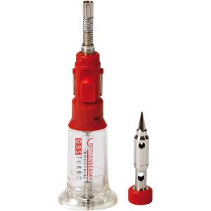 Rothenberger Ro Pen fer à souder à gaz avec pointe catalytique et buse de rechange.