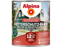 Alpina Pittura anti-intemperie coprente Verde muschio DIF 750 ml