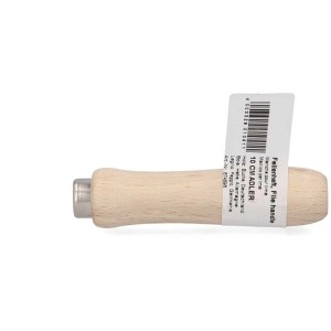 Manche de lime en bois, 10 cm, en hêtre pour limes, catégorie Hobel & Beitel.