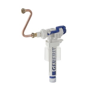 Geberit Unifill valvola di riempimento per cassetta ad incasso, ricambio con altezza di riempimento regolabile.