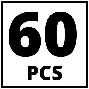 Image symbole : Einhell Set de papier abrasif pour bois, 60 pièces pour meuleuse d’angle pneumatique Ø 50 mm.