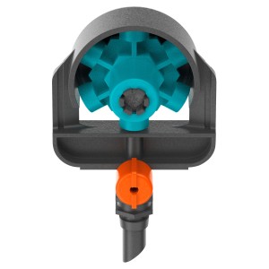 Gardena 6 in 1 ugello a spruzzo per Micro-Drip-System, irrigazione flessibile con 6 modelli di spruzzo.