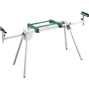 Banco sega troncatrice Bosch PTA 2400 con estensione e set di montaggio macchina.