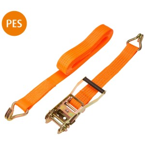 Spanngurt 2-tlg. Orange 8 m x 5 cm