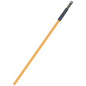 Manche télescopique Steinbach Premium, aluminium jaune, 3,6 m, 3 pièces pour entretien piscine.