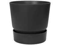 Elho Blumentopf Greenville Living Black Ø 30 cm