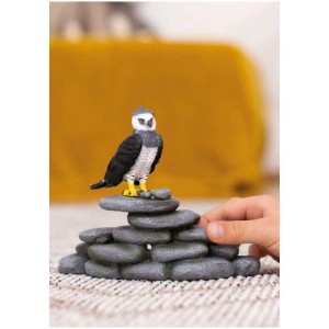 Statuetta Schleich Wild Life Arpia (14862), dettagliata e dipinta a colori.