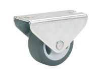 Doerner + Helmer Möbel-Bockrolle mit Softrad TPE Ø 5 cm / Höhe 5,2 cm