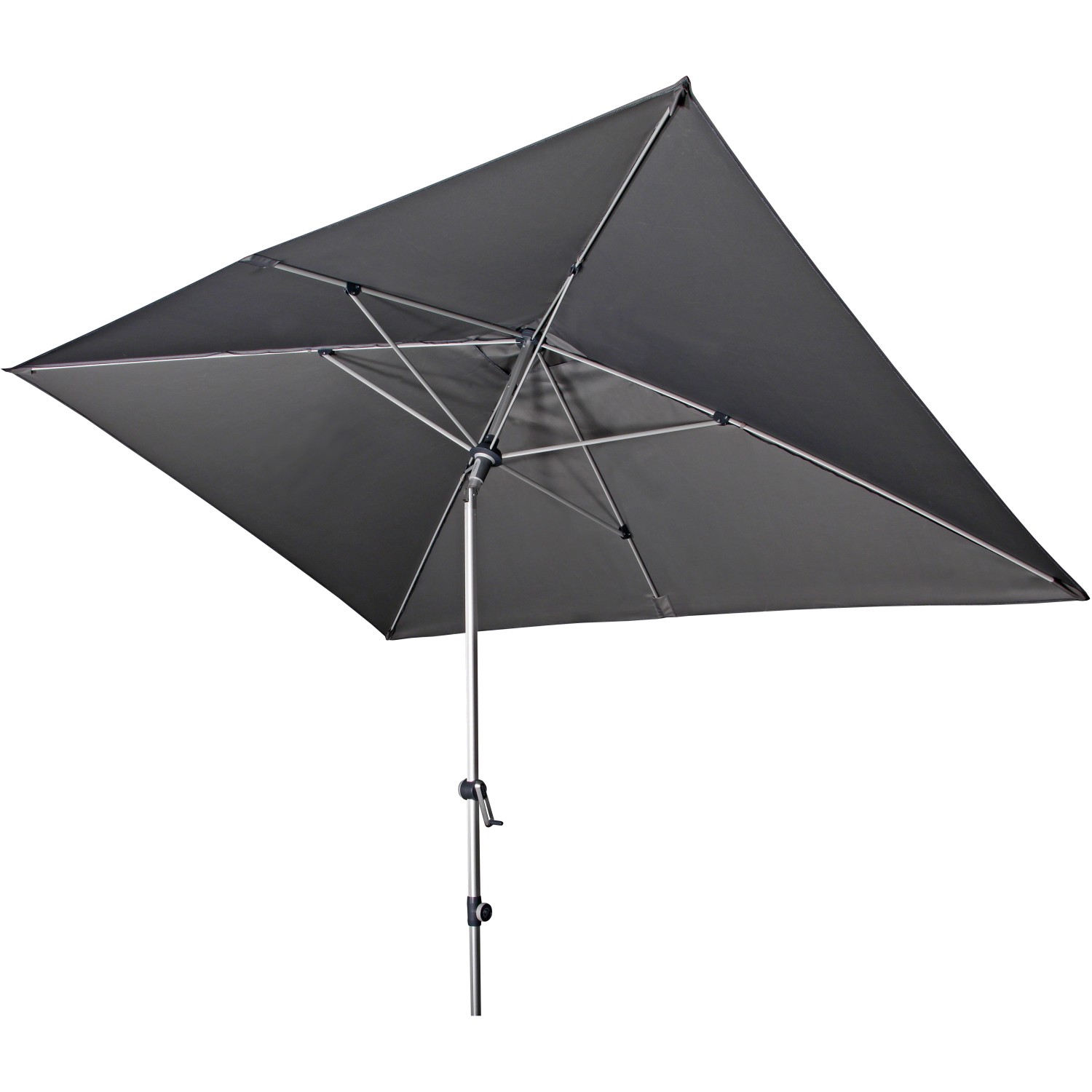 Doppler Sonnenschirm Expert Auto Tilt Anthrazit 300 x 200 cm kaufen bei OBI