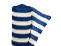 Videx Balkonbespannung Classic Blau-Weiss Zuschnittware