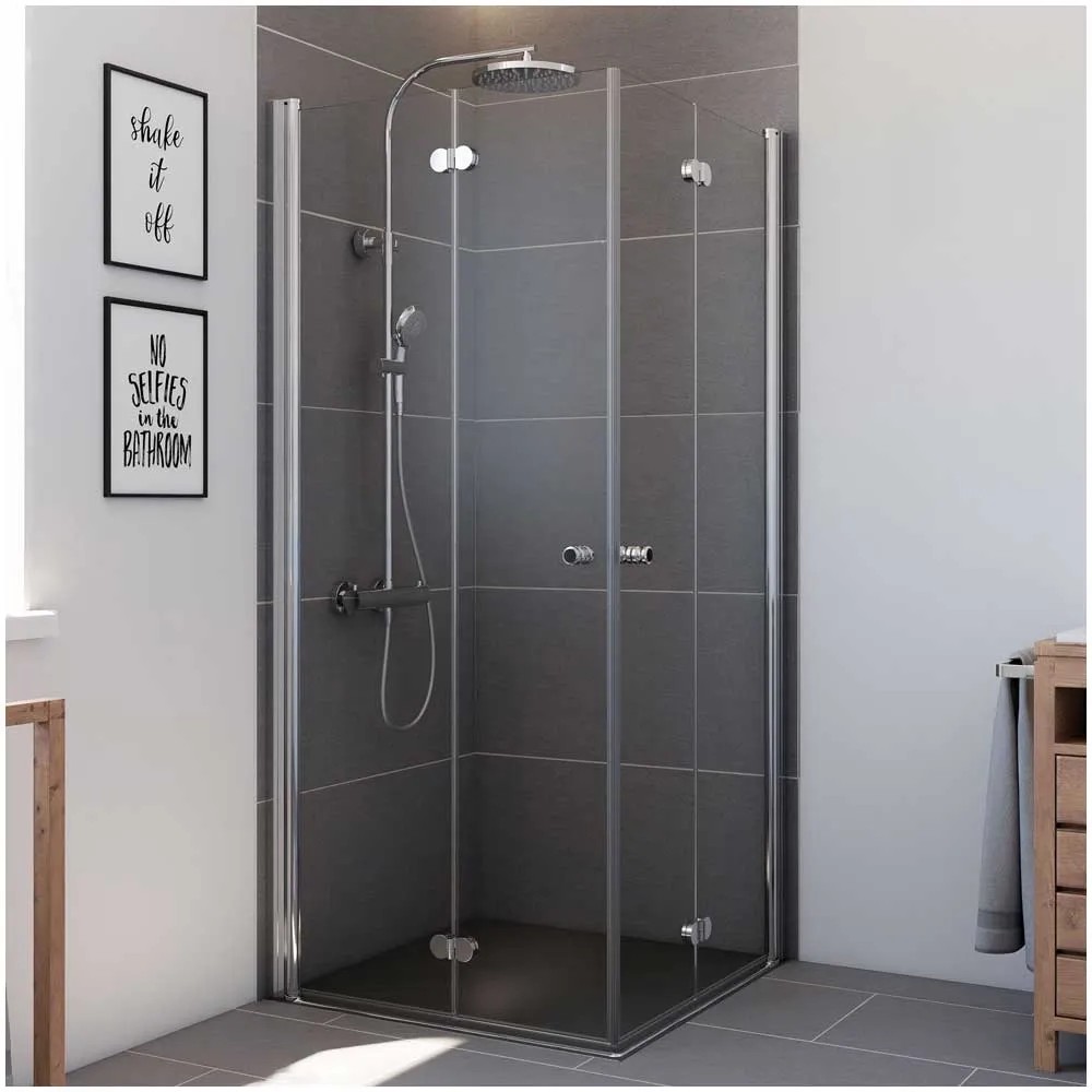Duschture Glas 90 Cm