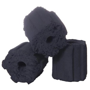 HazelFlame Bricchetti per barbecue Hexagon a base di gusci di nocciola 10 kg