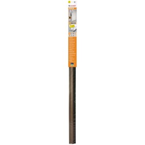 Joint de porte Fix-o-moll Premium avec brosse, blanc, 1 m de long, pour joints de portes et fenêtres.