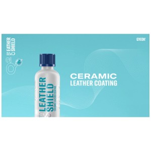 Gyeon Q² LeatherShield EVO 100ml Lederversiegelung für Autopflege.