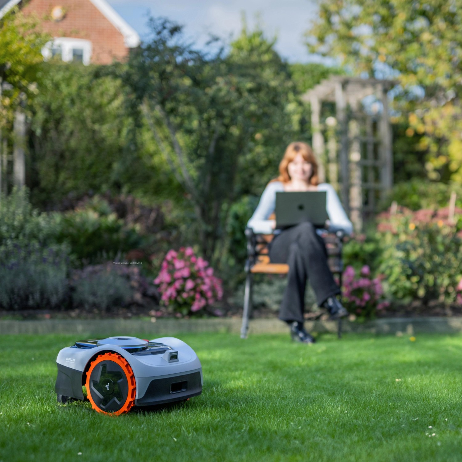 Segway Mähroboter Navimow i105E ohne Begrenzungskabel für Mähfläche 500