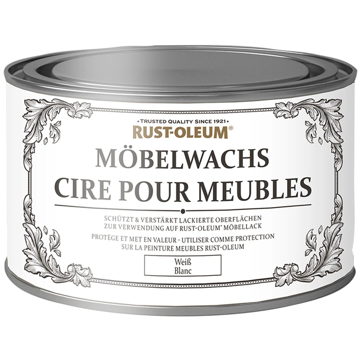 RustOleum KreidefarbeMöbelwachs Weiss Matt 400 ml kaufen bei OBI