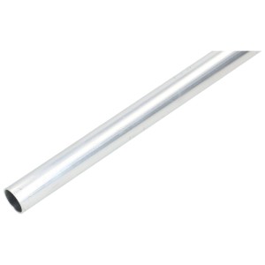Tube en aluminium M16, longueur 2 m, pour installation de câbles en saillie.