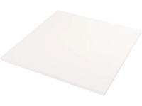 Tischplatte Weiss 80 x 80 cm / Stärke 2,5 cm