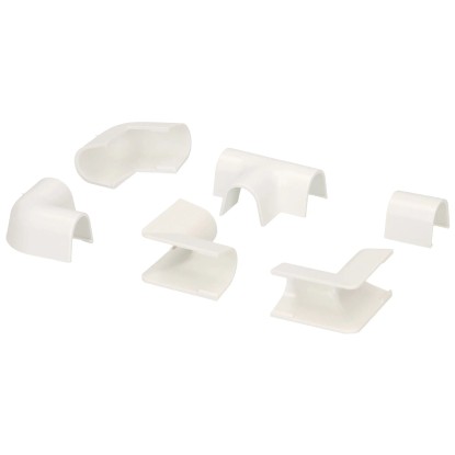 Kabelkanal-Verbindungen Weiss 7 mm