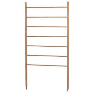 Tuteur échelle en bois Windhager, 120x60x4 cm, pour plantes grimpantes au jardin.