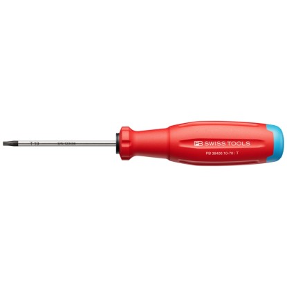 PB Swiss Tools TX-Schraubenzieher Evo PB 38400 Stahl Rot Gr. 10 / 70 mm