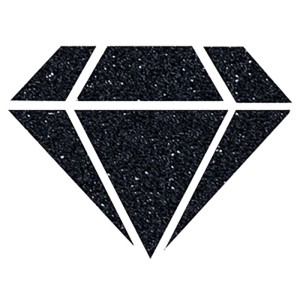 Diamante nero scintillante, pittura Aladine Diamond per accessori pittura.