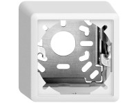 AP-Rahmen EdizioDue Feller Weiss 74 x 74 x 54 mm