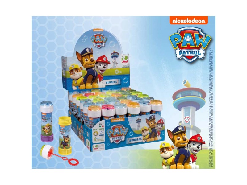 Happy People Boccetta per bolle di sapone Paw Patrol assortita 60 ml / 1 pz.