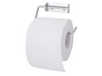 Wenko Toilettenpapierhalter Simple Stahl verchromt