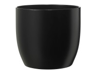 Übertopf Basel Fashion matt Schwarz Ø 27 cm / Höhe 26 cm