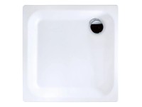 Vasca idromassaggio acciaio Glata 90 x 90 x 6,5 cm Bianco