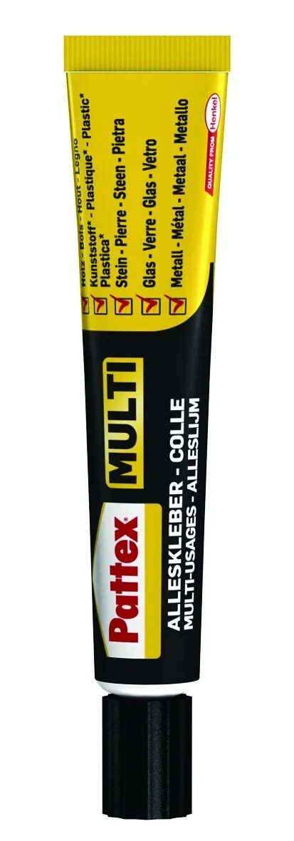 Super Glue Henkel- Pattex Multi 2 X 20 G En Tube Incassable, Sans