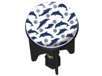 Waschbeckenstöpsel Pluggy Dolphin Ø 3,9 x 6,5 cm