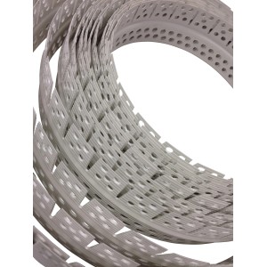 Profilo multiplo Catnic in PVC per archi, paraspigoli flessibile per intonaco su rotolo.