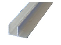 Alu-U-Profil 1,6 cm Easy-click quer 200 cm