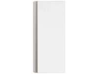 Hängeschrank York lackiert Weiss / Griffe Chrom 70 x 30 cm