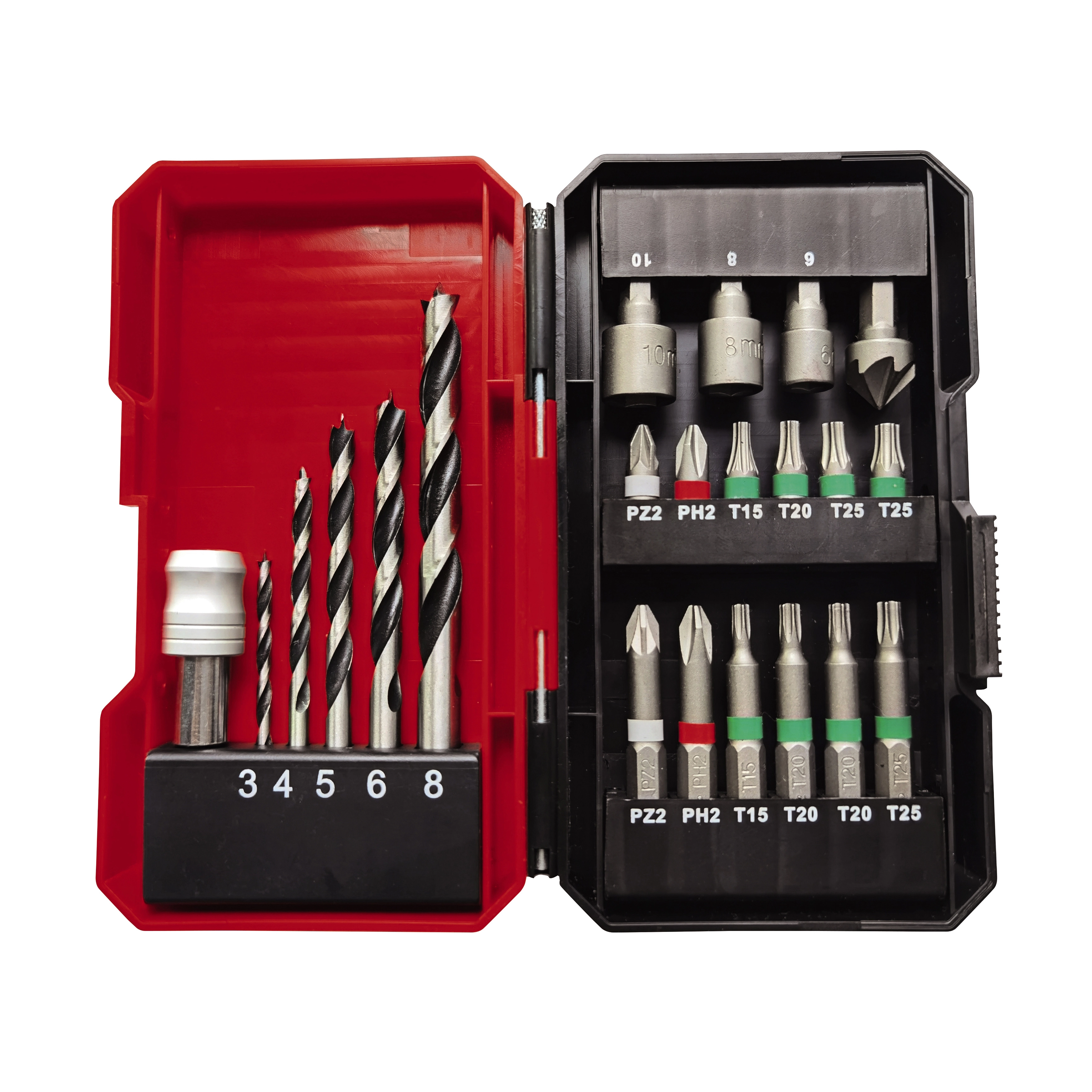 Trapano avvitatore a batteria- set punte- in valigetta EINHELL TE-CD 18/40  Li kit