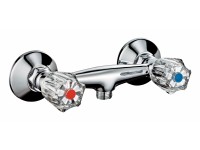 Zweigriff-Brausearmatur Easy verchromt