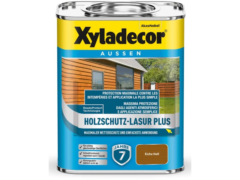 Xyladecor Impregnante per legno Plus Rovere chiaro 750 ml