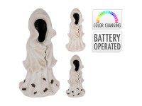 Dekofigur Geist mit Licht- und Soundeffekt Weiss assortiert Höhe 66 cm 1 Stk.