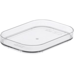 SmartStore Compact XS Deckel klar für Aufbewahrungsboxen, auch als Untersetzer nutzbar.