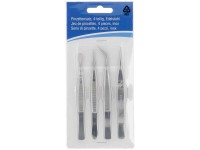 Pinzetten-Satz 4-tlg.
