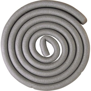 Profil de remplissage de joints RORO gris, diamètre 10 mm, enroulé.