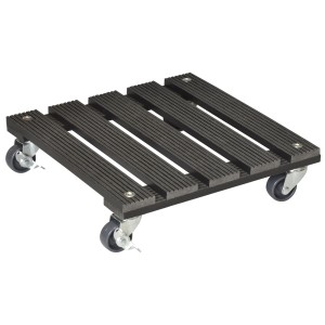 Wagner Multi Roller WPC, 290x290 mm, base con rotelle antracite con 4 ruote, 2 con freno.