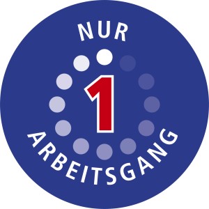 Symbole : Une seule étape pour le polish anti-rayures.
