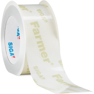 Nastro Siga Farmer, rotolo da 60mm x 15m per accessori isolanti.