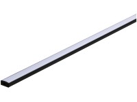 Paulmann Base Profil mit weissem Diffusor eloxiert Länge 1 m